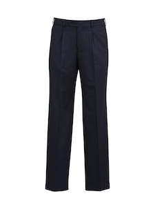 70111R - Biz Corporates - Cool Stretch Mens One Pleat Pant (Regular) - Clearance