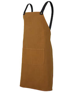 5ACBC - JB's Wear - Canvas Bib Apron with SOLID Colour STRAP OPTIONS (5ACBS…