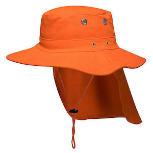 Clothing manufacturing: MC601 - Portwest - Wide Brim Hat (with tuck away Legionnaires flap)