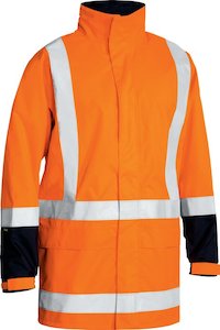 BJ6967T - Bisley - Hi-Vis TTMC Taped Waterproof Mesh lined Jacket