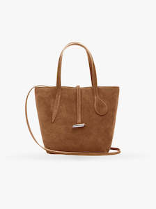 Sprout Tote Mini rhum suede