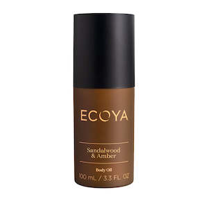 Cosmetic: Ecoya - Body Oil - Sandalwood & Amber