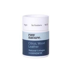 Cosmetic: Raw Nature - Citrus Wood + Leather Unisex Cologne