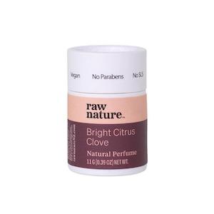 Cosmetic: Raw Nature - Bright Citrus + Clove Perfume