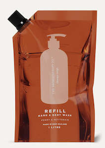 The Aromatherapy Company - Therapy Hand & Body Wash Refill - Peony & Petitgrain