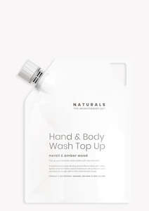 Cosmetic: The Aromatherapy Company - Naturals Hand & Body Wash - Neroli & Amber Wood - Refill