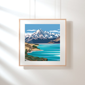 Mt Cook, Lake Pukaki