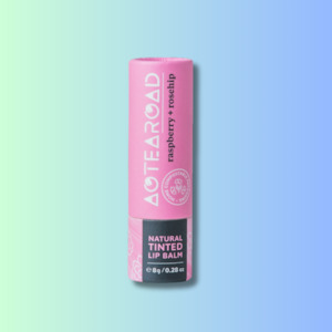 Aotearoad Organic Lip Balm - Raspberry + Rosehip 8g