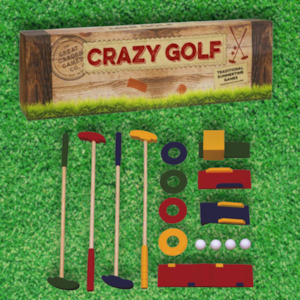 Wooden Crazy Golf