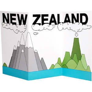 Books: New Zealand Greeting Card