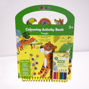 Colouring Activity Book - Jungle