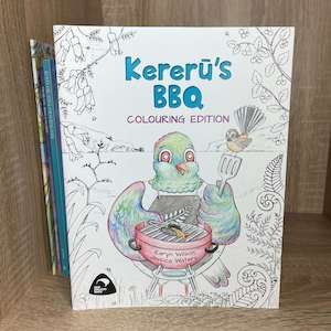 Kererū’s BBQ Colouring Book