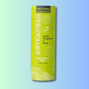 Aotearoad Natural Deodorant - Zesty Bergamot and Lime