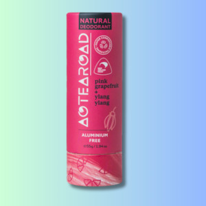 Aotearoad Natural Deodorant - Pink Grapefruit and Ylang Ylang