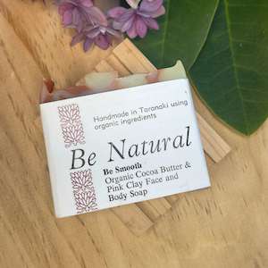 Be Smooth - Pink Clay and Cacoa Butter Face and Body Soap