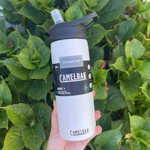 Camelbak Stainless Steel Eddy+ Drink Bottle - White .6L