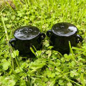 Cauldron Salt & Pepper Shakers