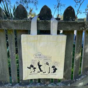 Coromandel Canvas Tote - Penguins