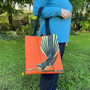 Shopping Totes: Bright Fantail Tote Bag