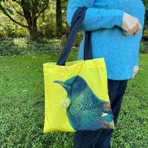 Bright Tūī Tote Bag