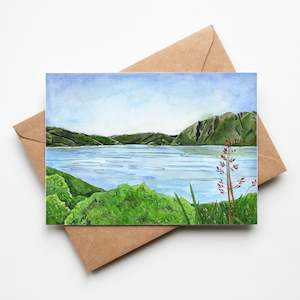 Lake Hāwea Greeting Card