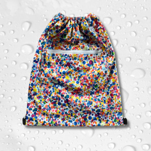 Large Wet Bag - Totally Dotty