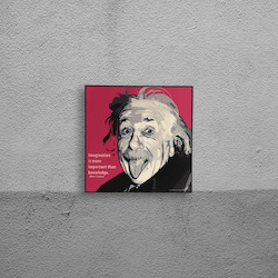 Hobby equipment and supply: Albert Einstein Pop Art [Small]