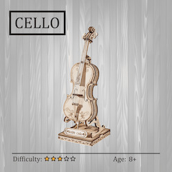 Cello 3D Wooden Puzzle