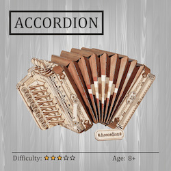 Accordion 3D Wooden Puzzle