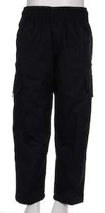 School Cargo Pants - Black