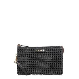 Saben Tilly Crossbody - Black Fine Braid