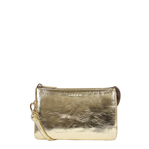 Saben Tilly Crossbody - Light Gold Crinkle