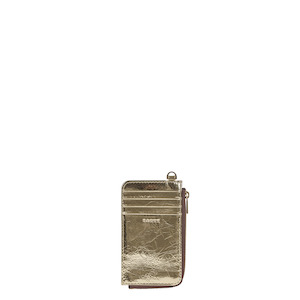 Saben Winona Card Holder - Gold Crinkle