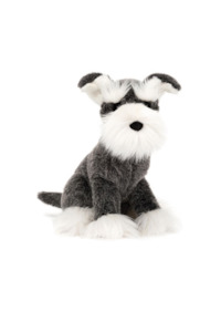 Jellycat Lawrence Schnauzer Grey 11x10x24cm