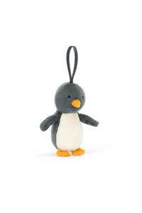 Jellycat Festive Folly Penguin Black & White 5x4x10cm