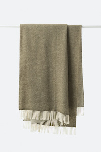 Shorts: Citta Wool Throw - Matcha 130x180cm