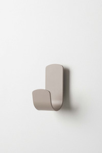 Shorts: Citta Koti Wall Hook - Warm Grey 4.5x3.5x8cmh