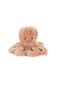 JELLYCAT ODELL OCTOPUS TINY PINK 14X8X5CM