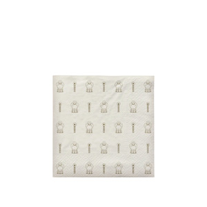 BROSTE Paper Napkin Fairy Tale - Gold/Off White