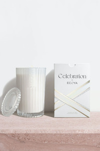 Ecoya White Musk & Warm Vanilla Celebration Candle