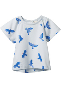 Nature Baby Faye Tee - Songbird Print