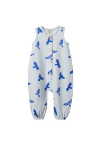 Nature Baby August Suit - Songbird Print