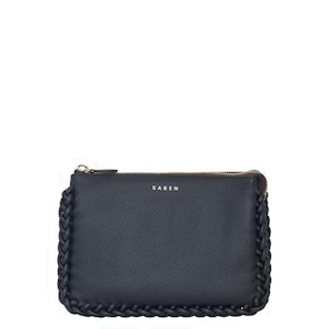 Saben: Saben Tilly's Big Sis Crossbody Black Plaited Edge