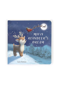 JELLYCAT A REINDEER’S DREAM BOOK (MITZI REINDEER) MULTI-COLOURED 21X21X2CM