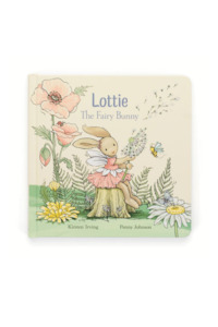 Kids Books: JELLYCAT LOTTIE THE FAIRY BUNNY BOOK MULTI-COLOURED 2X19X19CM