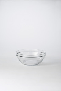 Citta Duralex Lys Stackable Bowl - Clear 3.45L 26cmdia