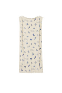 Nature Baby Beach Towel - Atlantic Print