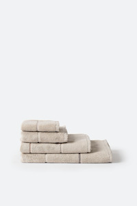 Towels Bath Mats: Citta Pia Cotton Hand Towel - Oat/Multi 50x70cm