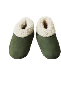 Nature Baby Lambskin Booties NU - Thyme