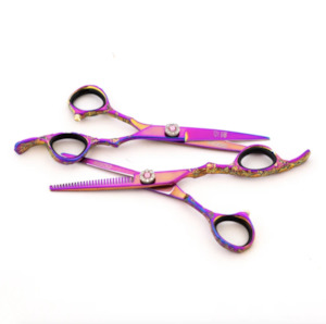 Sozu Essentials Pink Rainbow Scissor Thinner Combo